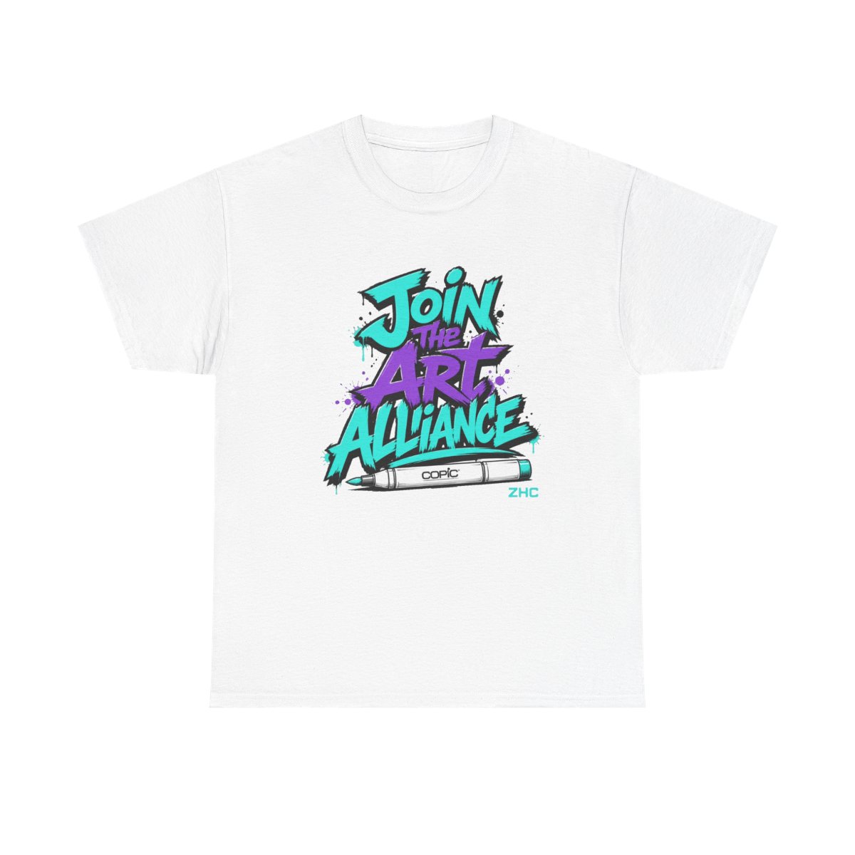 ZHC "Join the Art Alliance" Unisex Tee