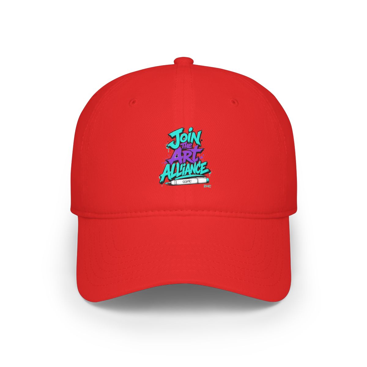 ZHC "Join the Art Alliance" Hat - alternate angle 3, merchandise