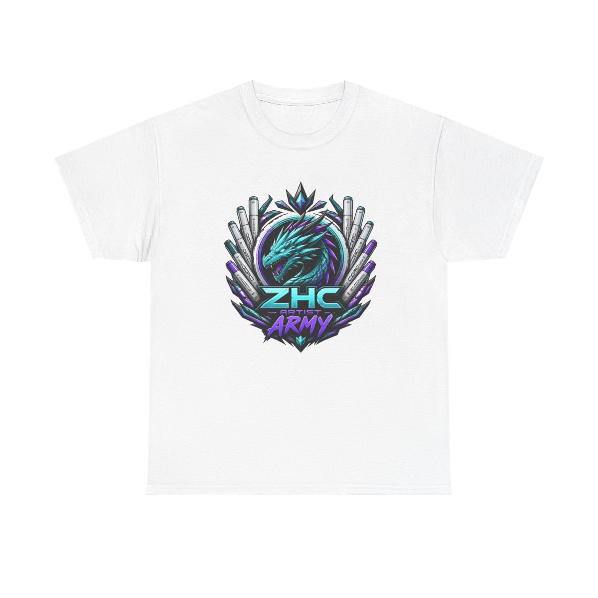 ZHC "ZHC Artist Army" Unisex Tee - alternate angle 3, merchandise