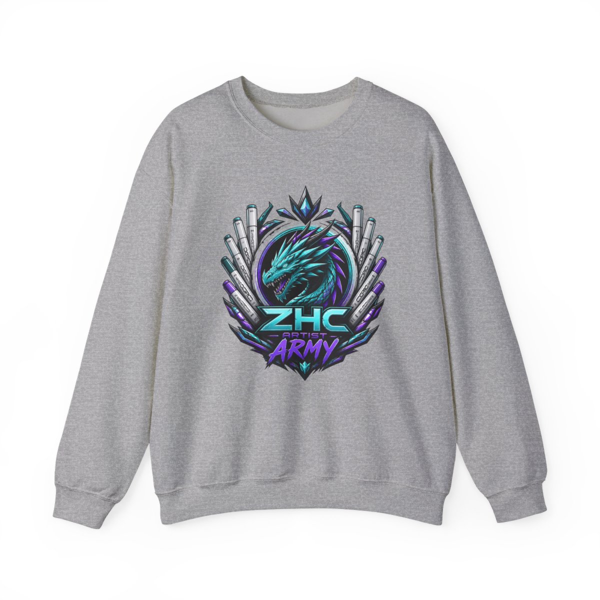ZHC "ZHC Artist Army" Crewneck - alternate angle 2, merchandise
