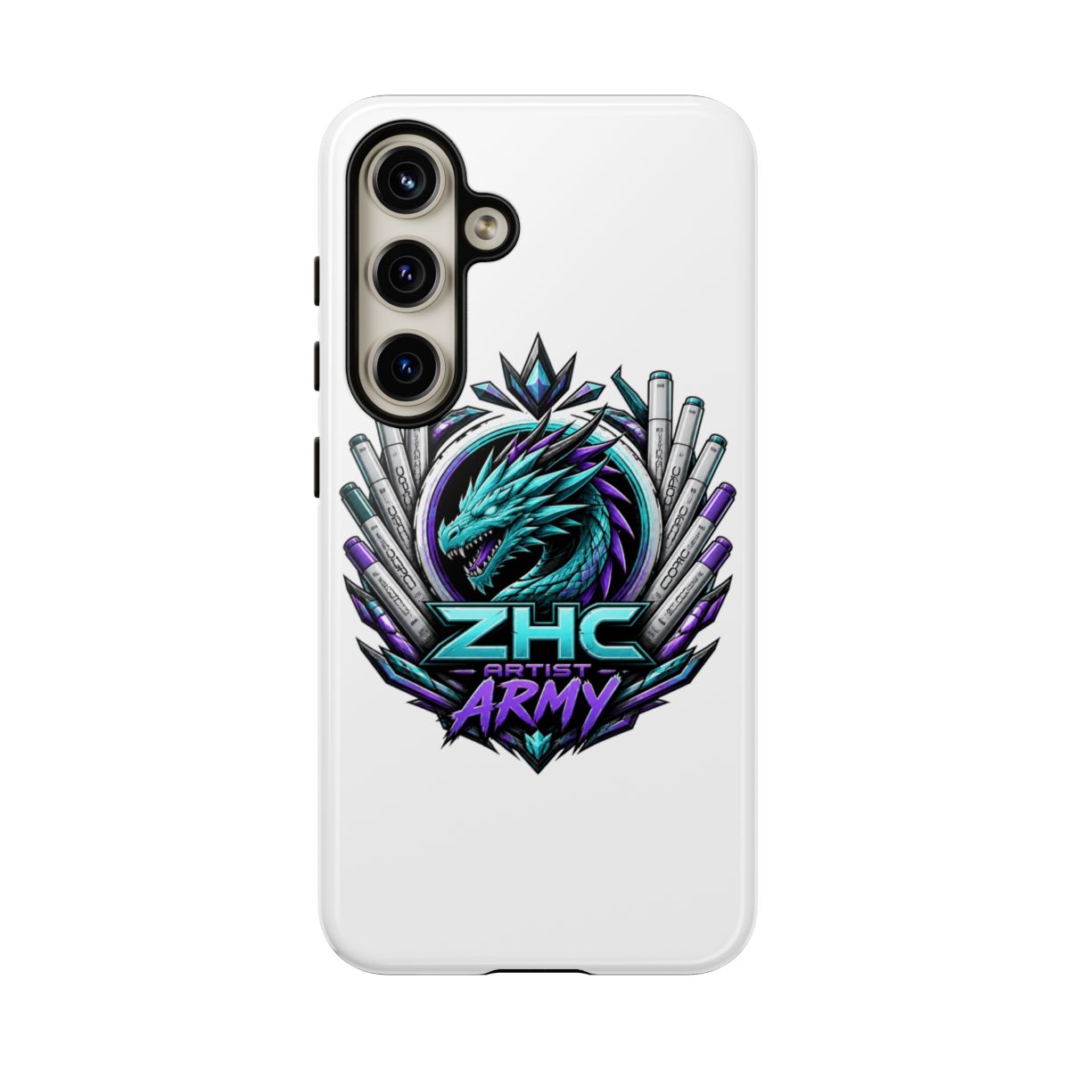 ZHC "ZHC Artist Army" Phone Case - alternate angle 1, merchandise