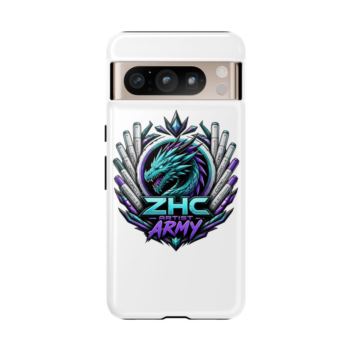 ZHC "ZHC Artist Army" Phone Case - alternate angle 3, merchandise