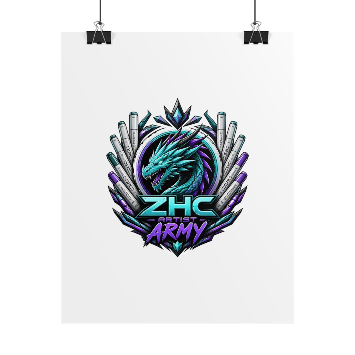 ZHC "ZHC Artist Army" Poster