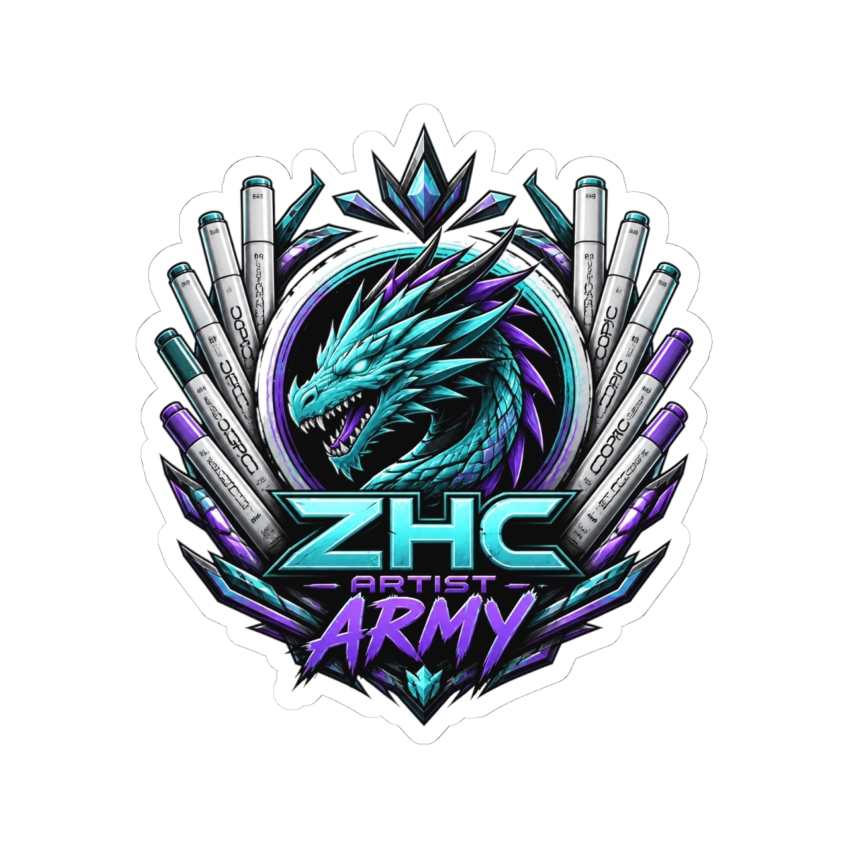 ZHC "ZHC Artist Army" Sticker