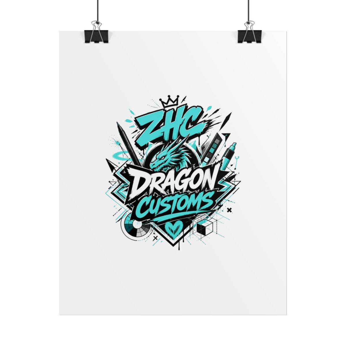 ZHC "DRAGON CUSTOMS" Poster
