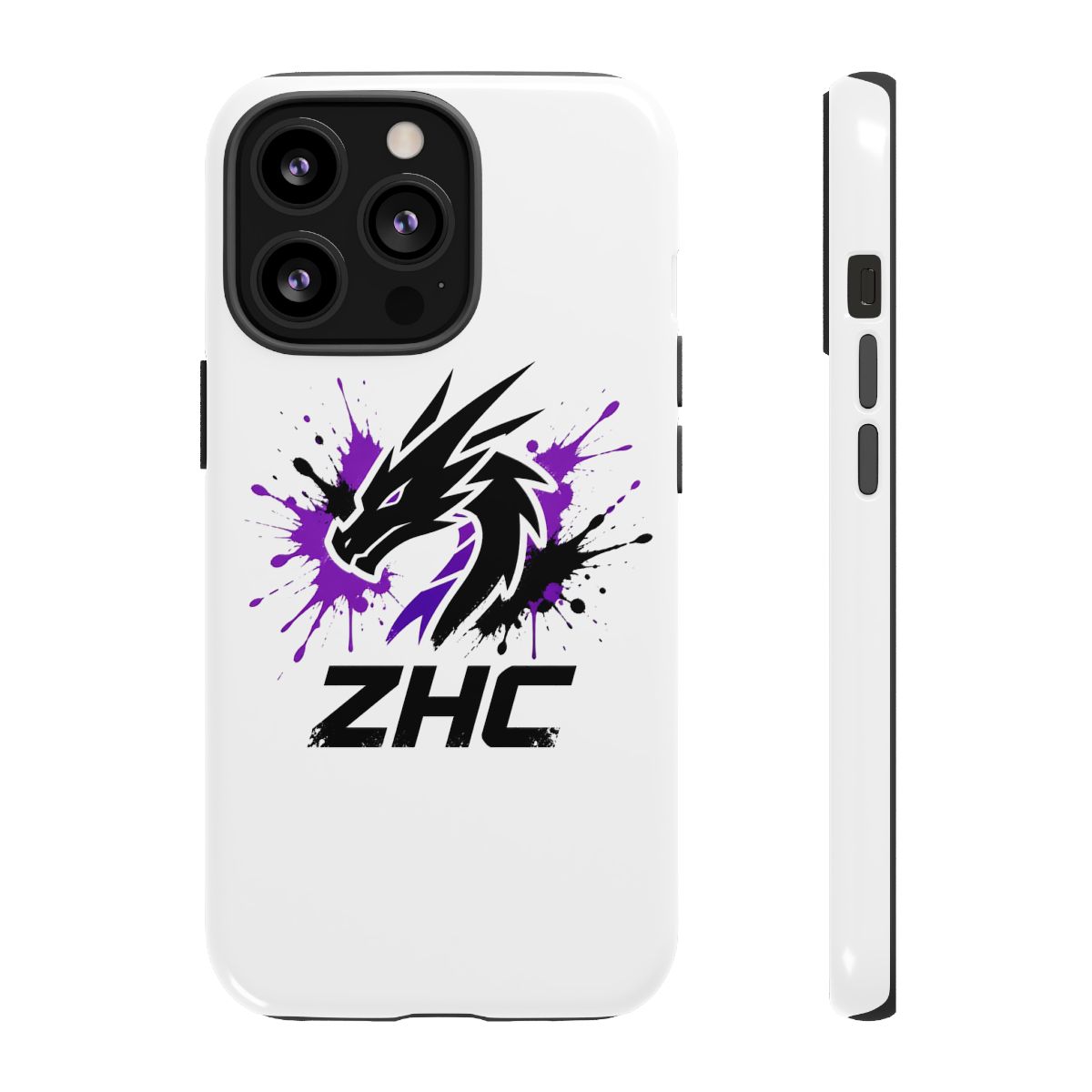 ZHC "Design 3" Phone Case - alternate angle 3, merchandise