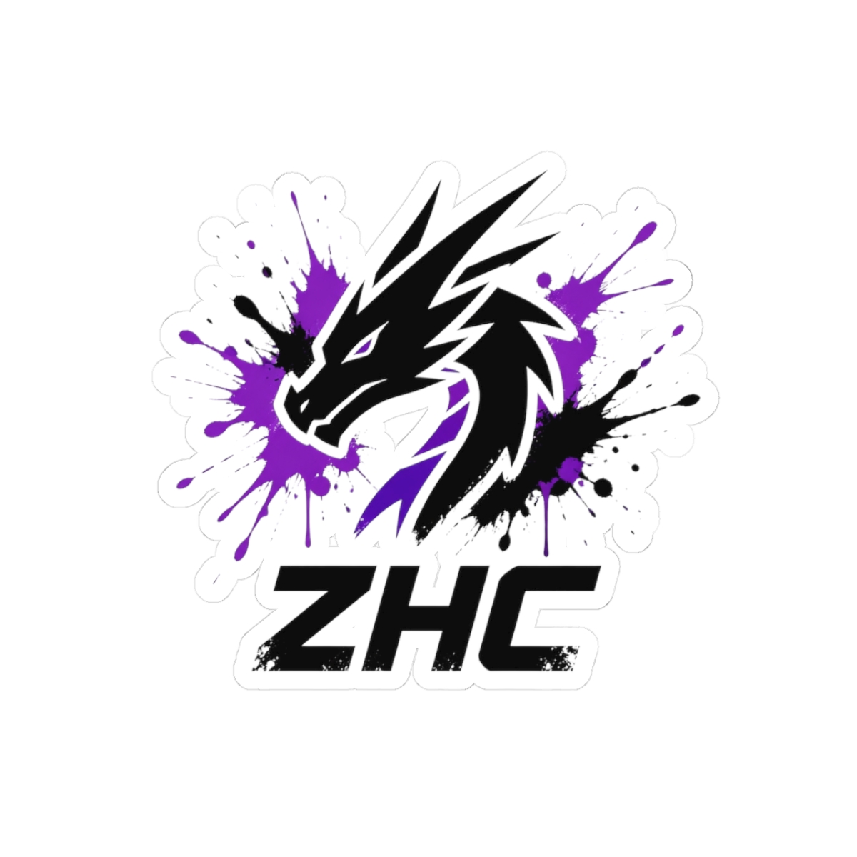ZHC "Design 3" Sticker - alternate angle 1, merchandise