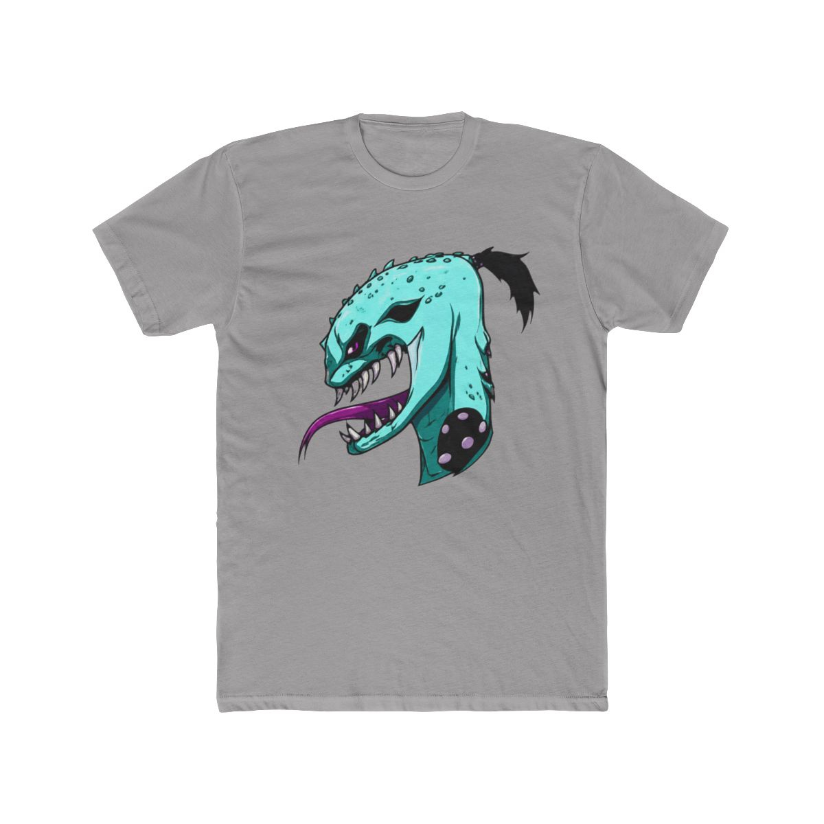 Sustainable Rolled Sleeve T Shirt zhc - alternate angle 3, merchandise