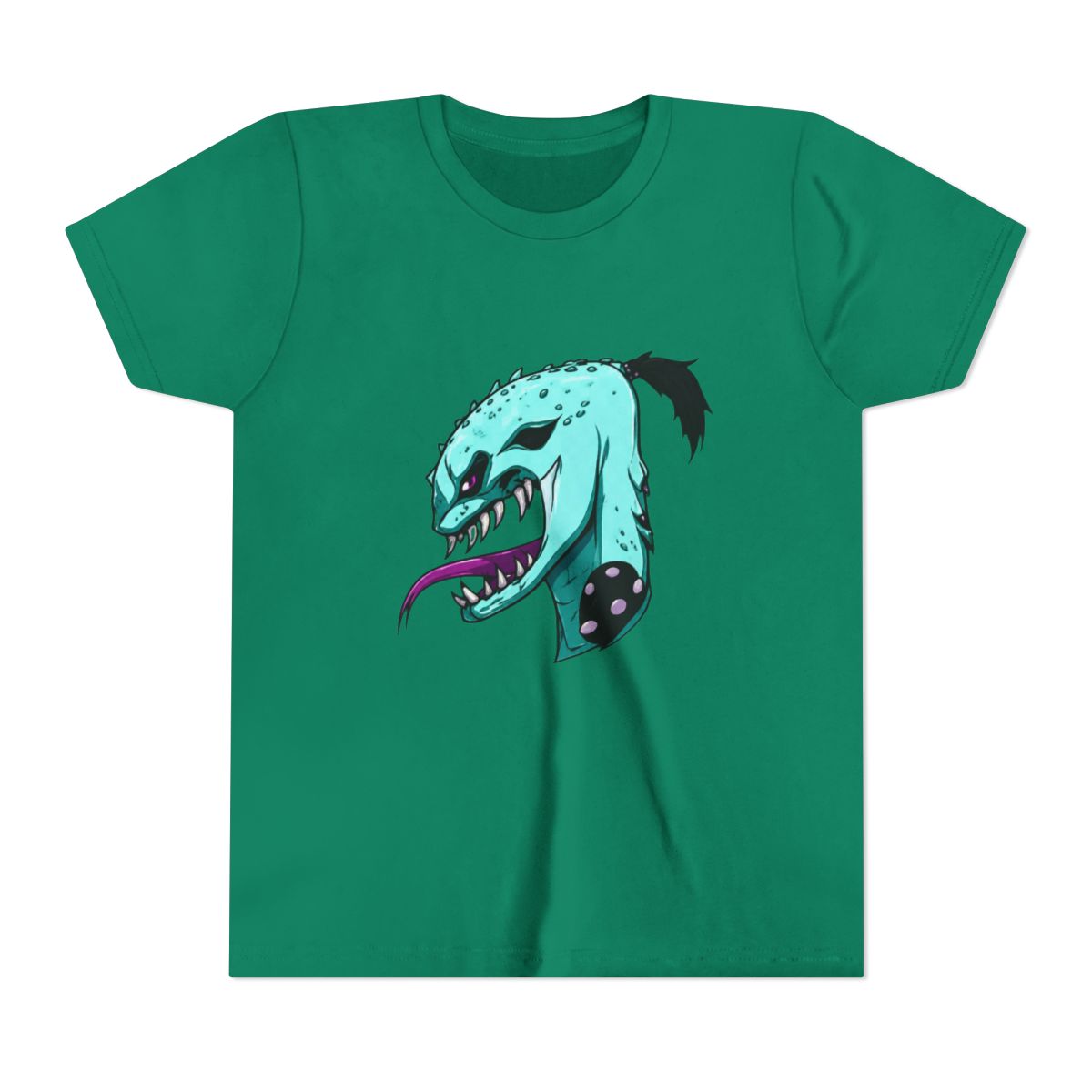 Sustainable Rolled Sleeve Kids T Shirt zhc - alternate angle 2, merchandise