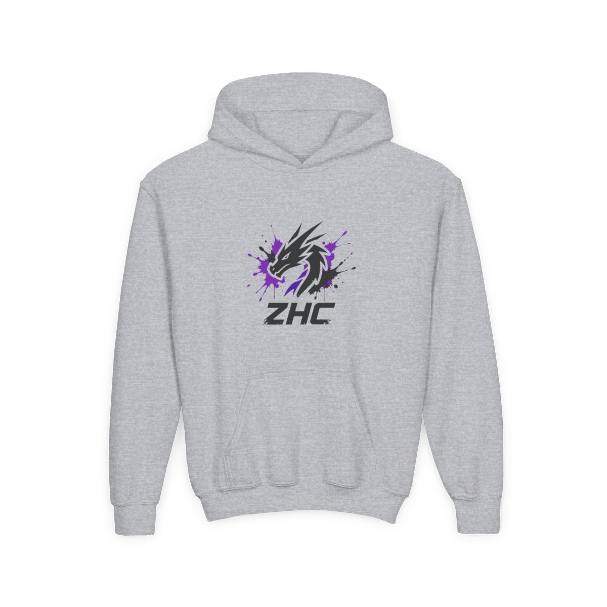 ZHC "Design 3" Kids Hoodie - alternate angle 2, merchandise
