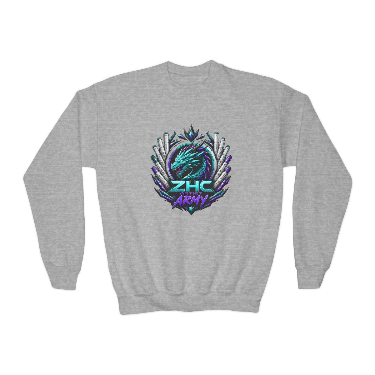 ZHC "ZHC Artist Army" Kids Crewneck