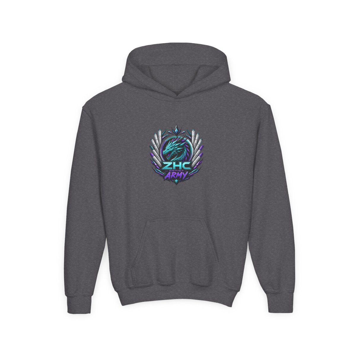 ZHC "ZHC Artist Army" Kids Hoodie - alternate angle 3, merchandise